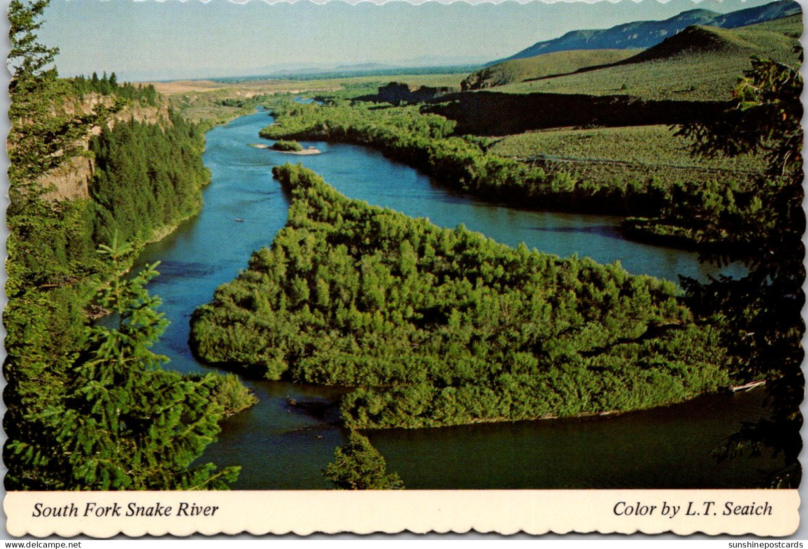 Idaho South Fork Snake River Viewpoint Along US 26 - Altri & Non Classificati