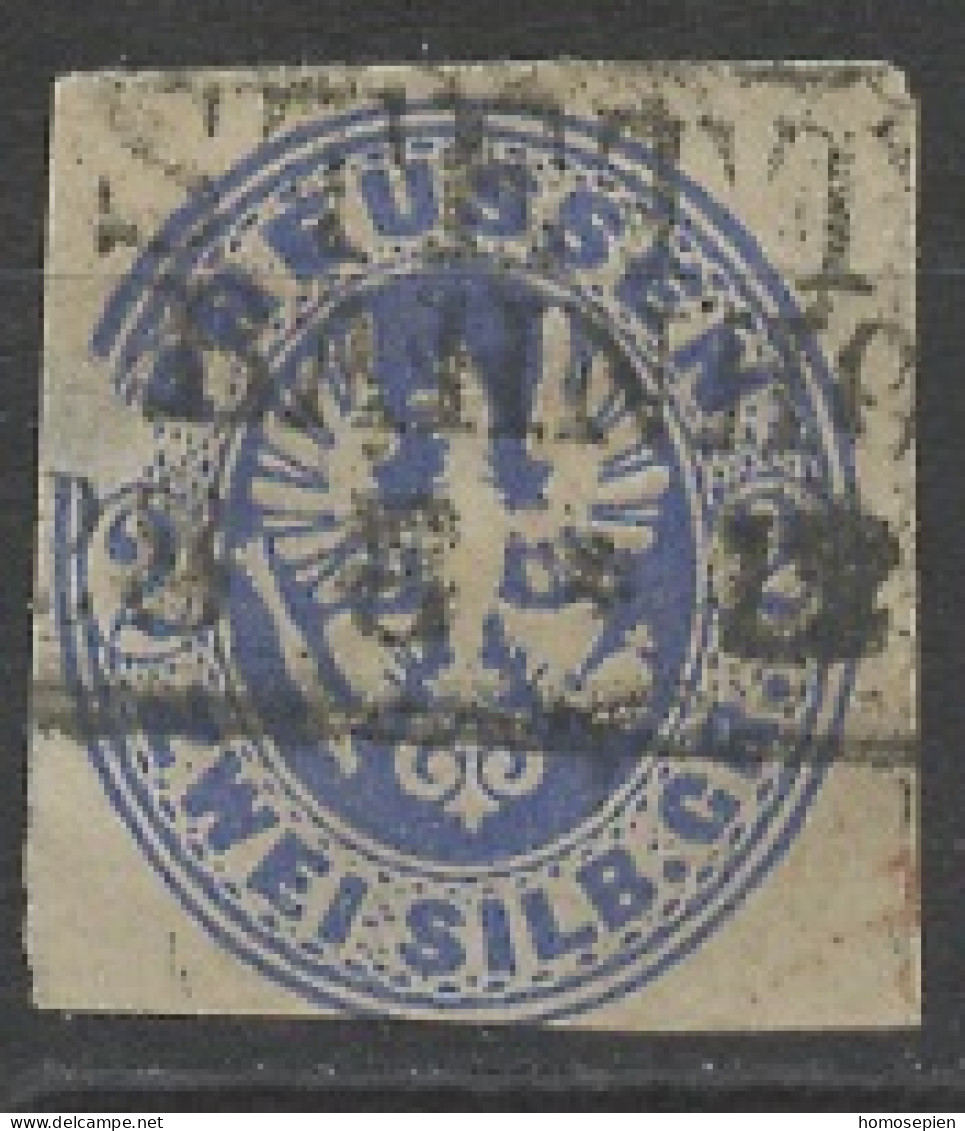 Allemagne Prusse - Germany - Deutschland 1861-65 Y&T N°18 - Michel N°17 (o) - 2s Armoirie - Postfris