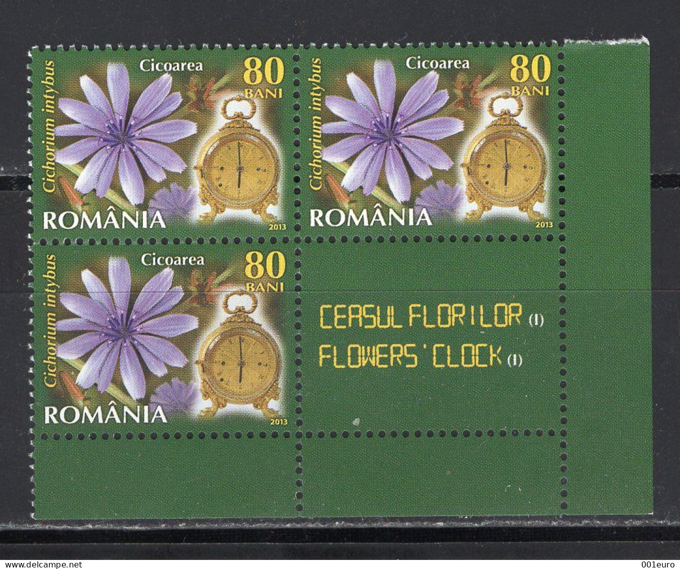 ROMANIA 2013 : LARGE SHEET CORNER SPECIAL LABEL, Unused Stamps - Registered Shipping! - Variedades Y Curiosidades