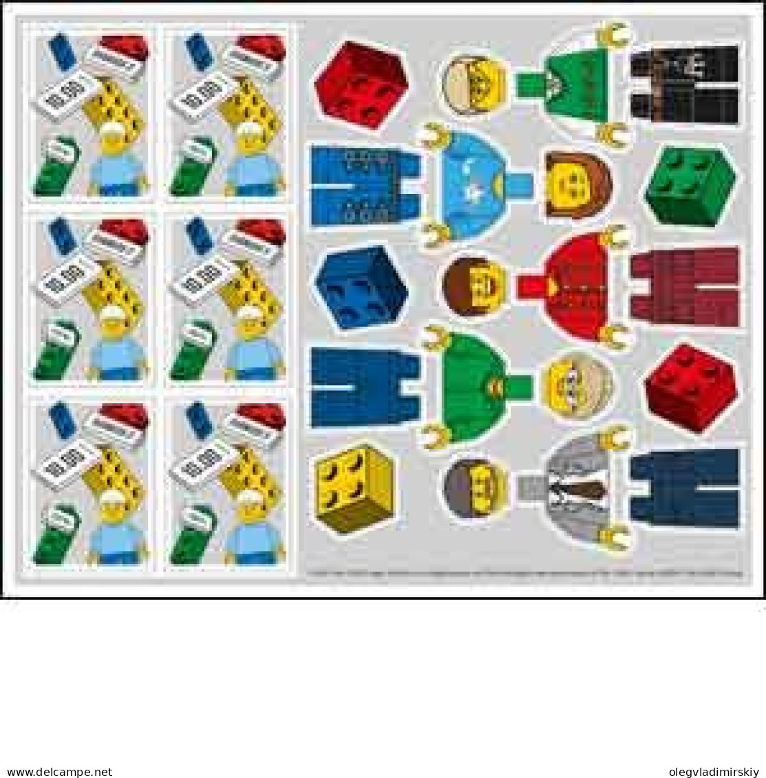 Denmark Danemark Danmark 2015 Europa CEPT Toys Lego Special Limited Edition Sheetlet Mint - Blocks & Sheetlets