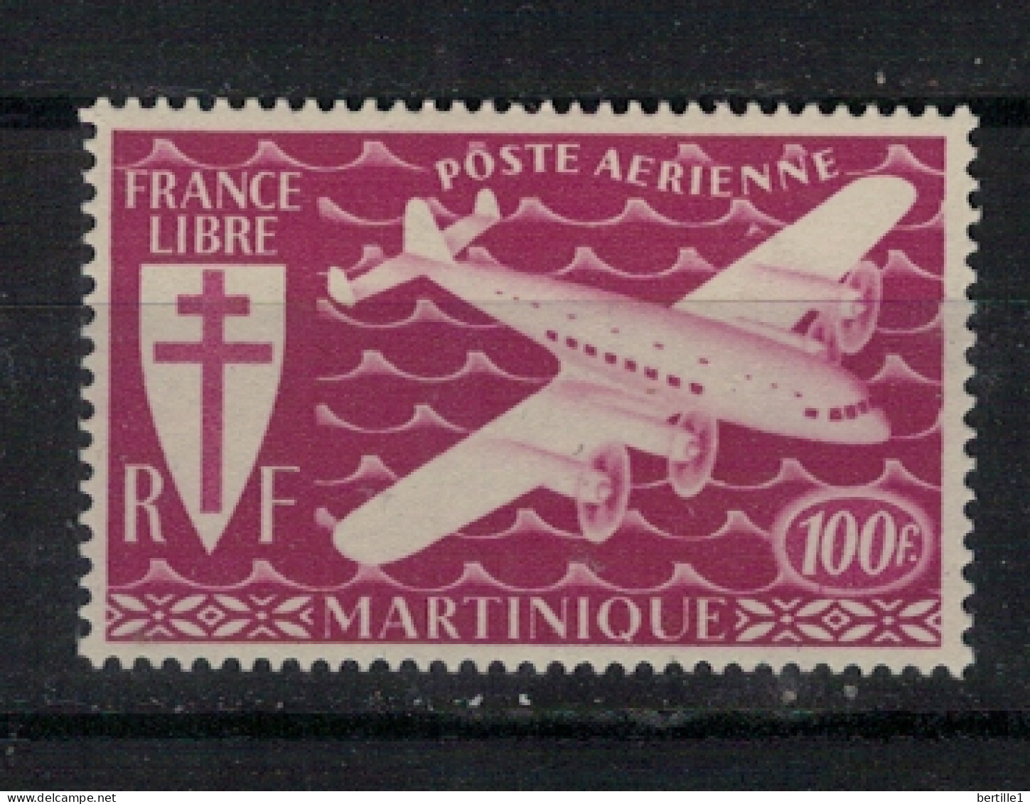 MARTINIQUE        N° YVERT PA 5 NEUF SANS CHARNIERES  (NSCH 01/26 Bis  ) - Airmail