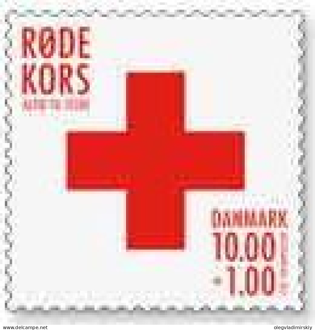 Denmark Danemark Danmark 2015 Red Cross Stamp Mint - Ongebruikt