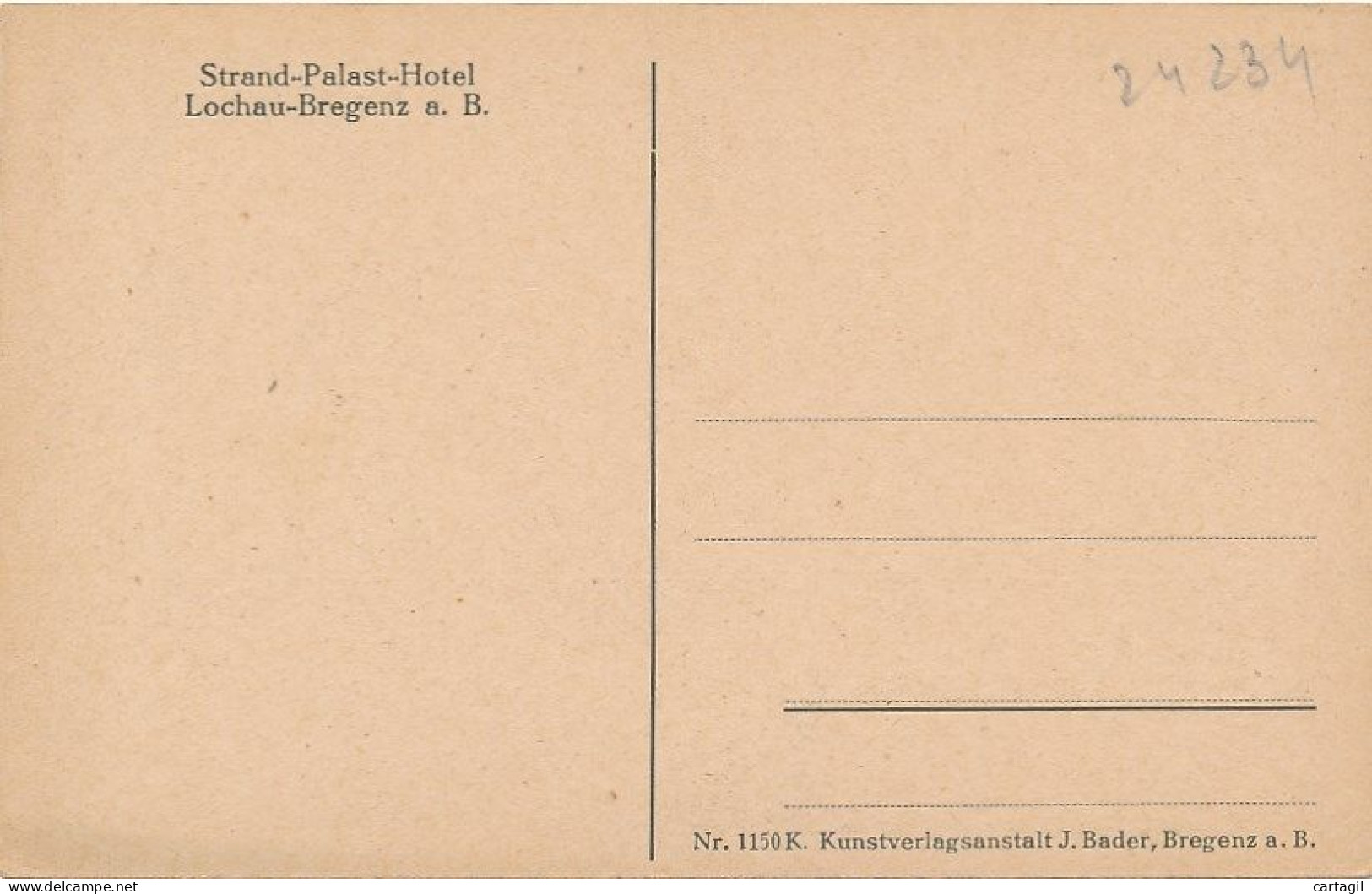 CPA-24234-Autriche (Osterreich- Voralberg)-Lochau-Bregenz -Strand Palast Hôtel Envoi Gratuit - Lochau