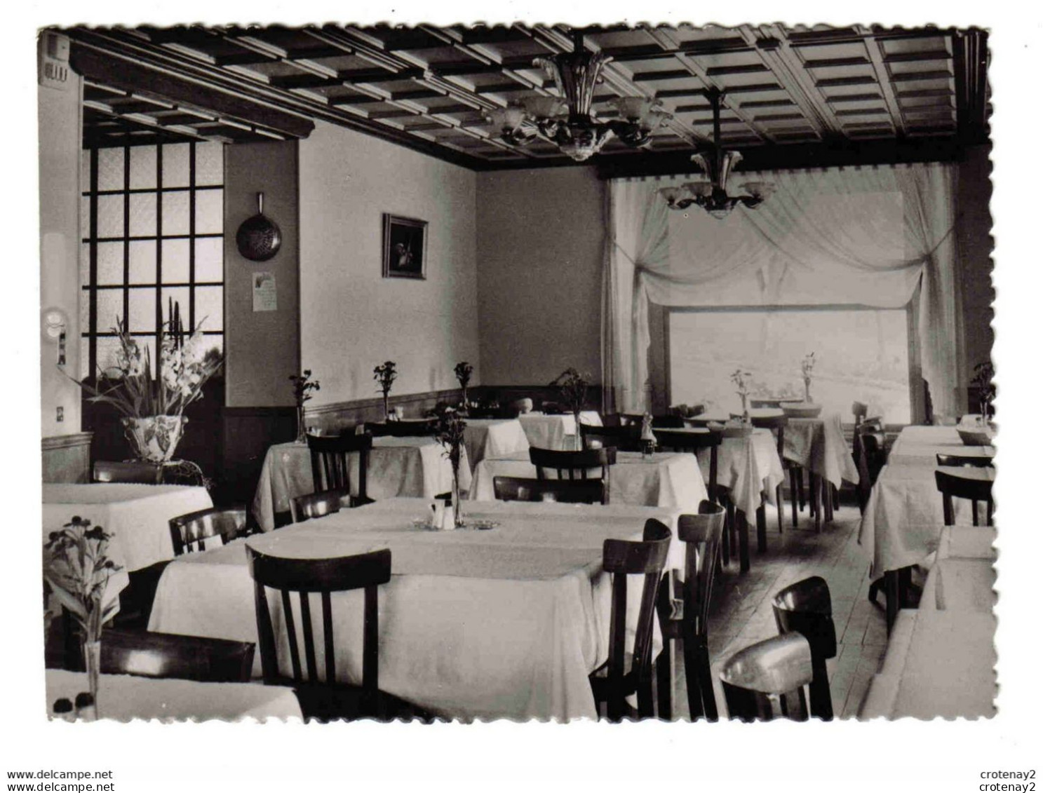 74 DOUSSARD Hôtel MARCEAU La Salle à Manger VOIR DOS Photo Andrieux Annecy - Doussard