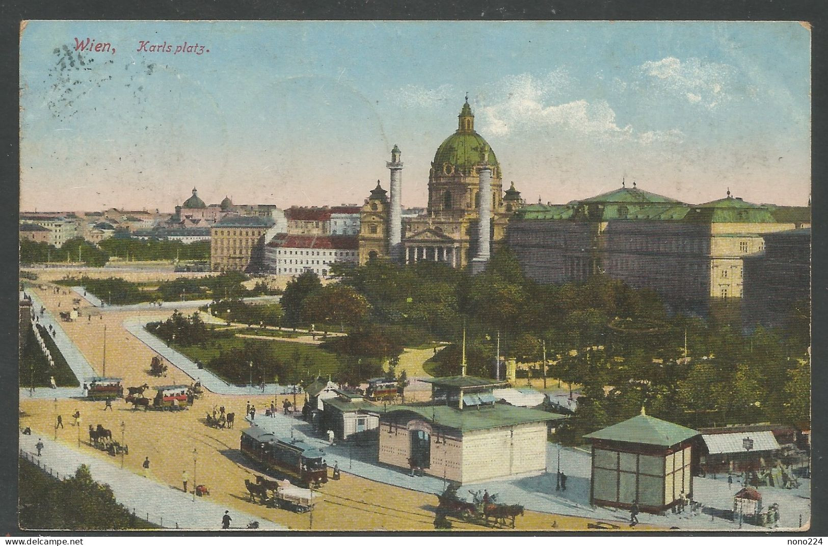 Carte P De 1914 ( Wien / Karls Platz ) - Stephansplatz