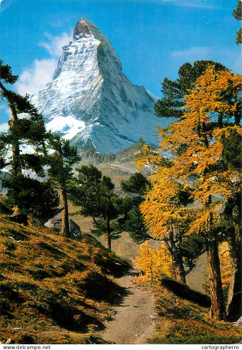 Switzerland Zermatt Riffelalp Mit Matterhorn - Matt