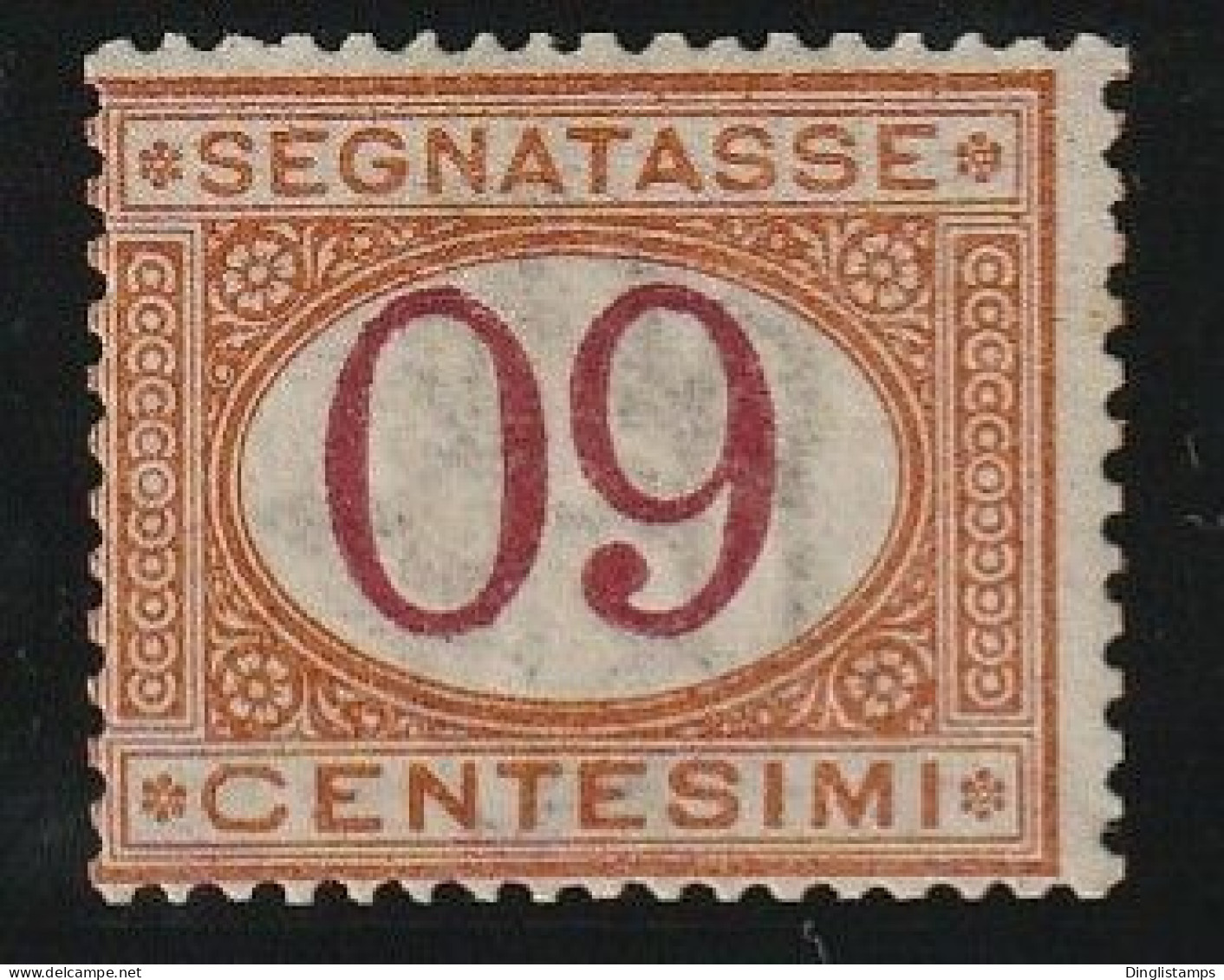 ITALY - 1890 6c Inverted - Postage Due