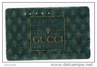 GIAPPONE  (JAPAN) - NTT (TAMURA)  -  CODE 110-011 GUCCI -  USED - RIF. 8555 - Moda