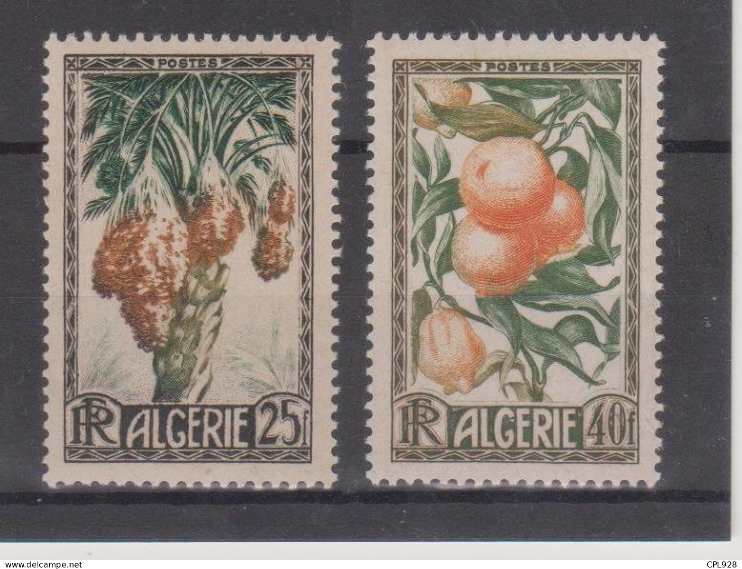 Algérie  N° 280 Et 281 Avec Charnières - Neufs