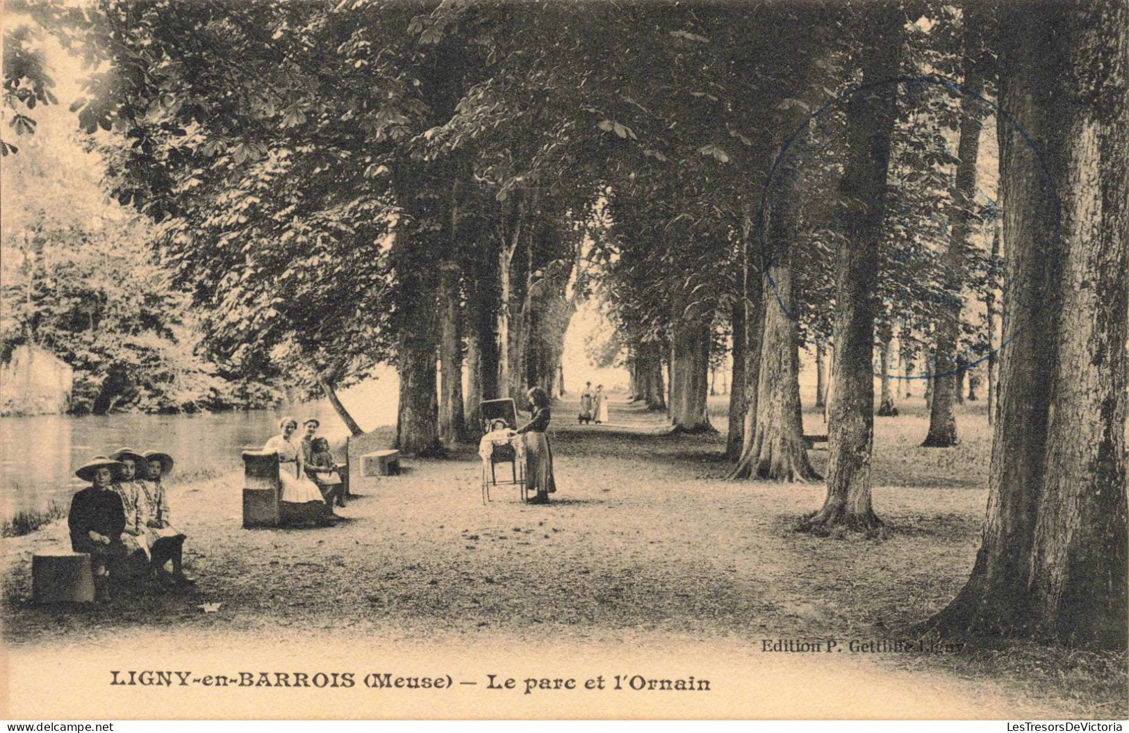 FRANCE - Ligny En Barrois - Le Parc Et L'Ornain - Carte Postale Ancienne - Ligny En Barrois