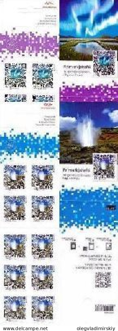 Iceland Island Istande 2012 Europa CEPT Visit To Iceland Set Of 2 Booklets Mint - Markenheftchen