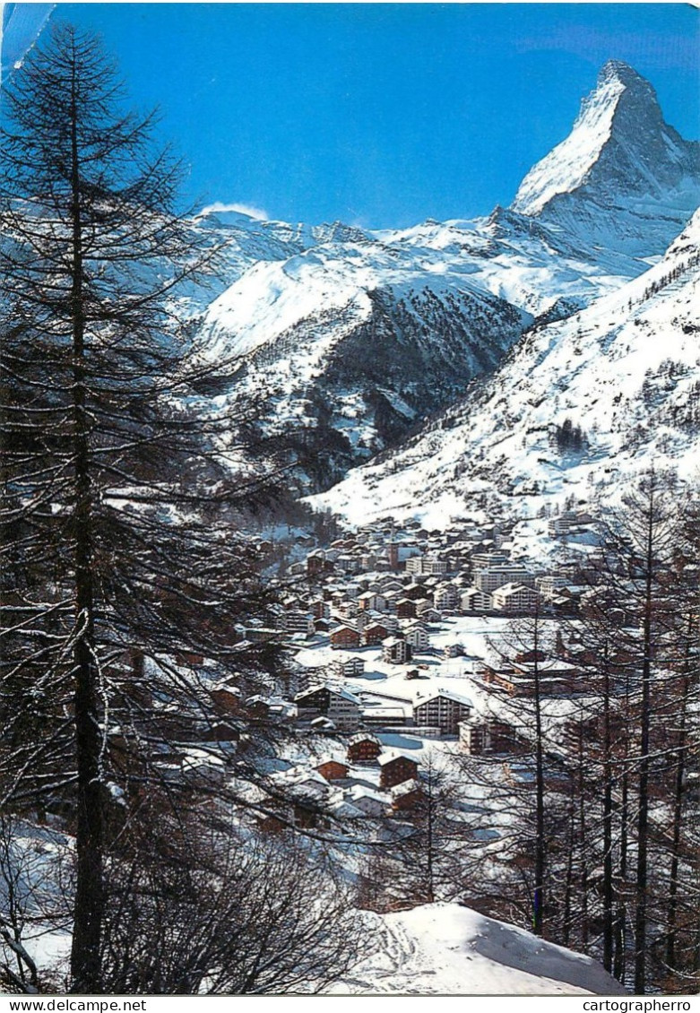 Switzerland Zermatt Mit Matterhorn - Matt