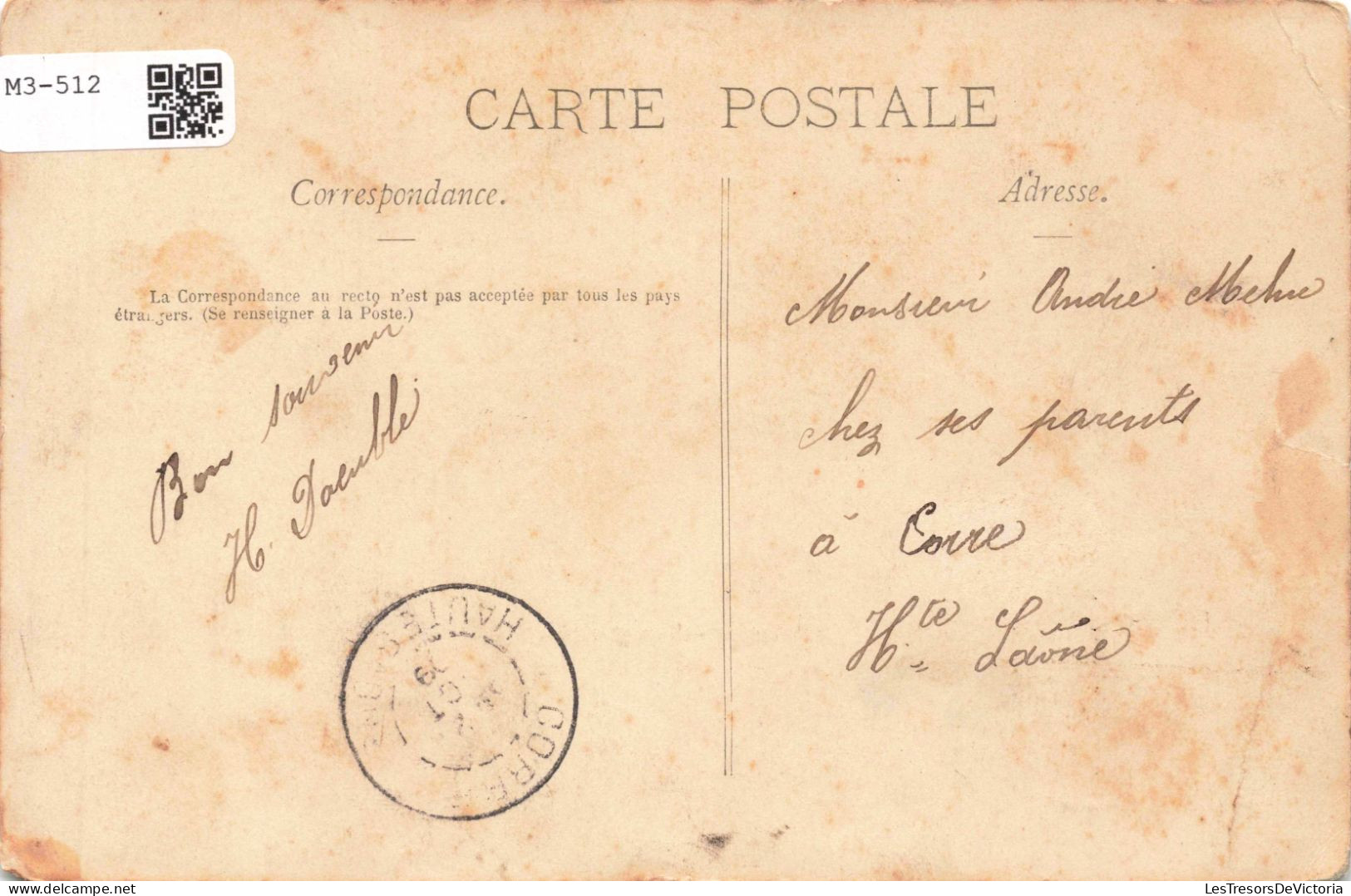 FRANCE - Mirecourt - Vue Générale - Clocher - Carte Postale Ancienne - Mirecourt