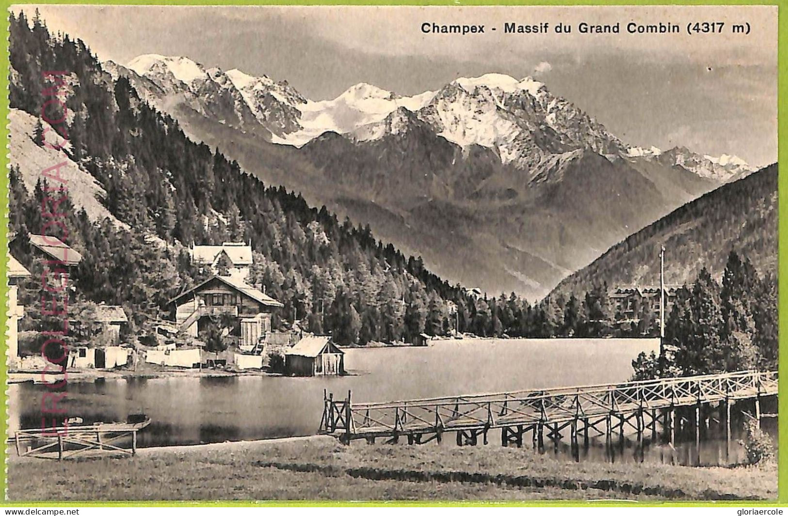Ad4096 - SWITZERLAND Schweitz - Ansichtskarten VINTAGE POSTCARD -  Champex - Cham