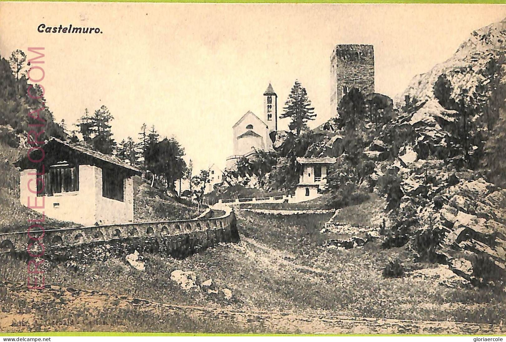 Ad4106 - SWITZERLAND - Ansichtskarten VINTAGE POSTCARD  Castelmuro VAL BREGAGLIA - Elm