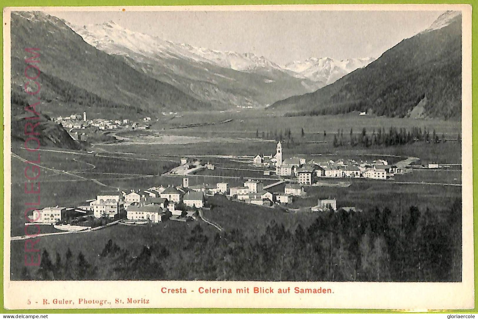 Ad4108 - SWITZERLAND - Ansichtskarten VINTAGE POSTCARD - Cresta Celerina - Celerina/Schlarigna