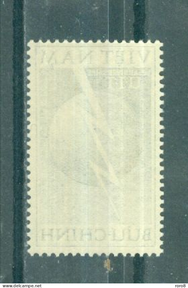 VIETNAM - N°18** MNH SCAN DU VERSO LUXE. Anniversaire De L'entrée Dans L'Union Internationale Des Télécommunications. - ILO