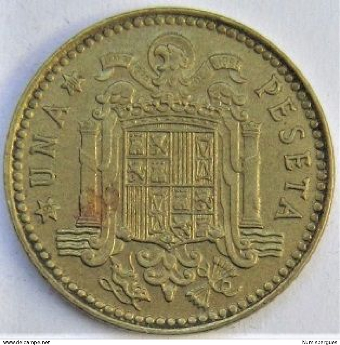 Pièce De Monnaie 1 Peseta 1980 - 1 Peseta