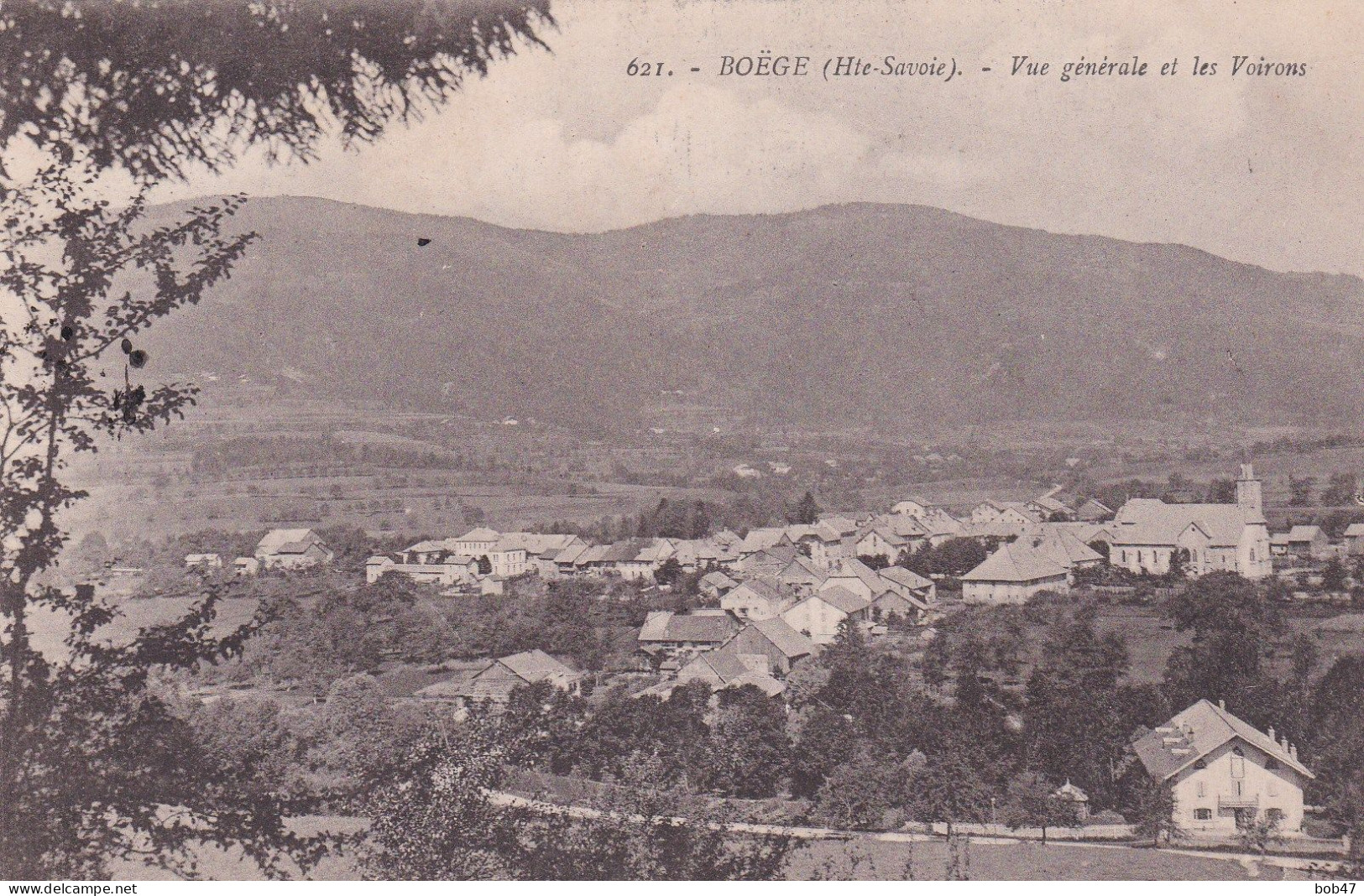 Boege - Vue Générale Et Les Voirons - Boëge