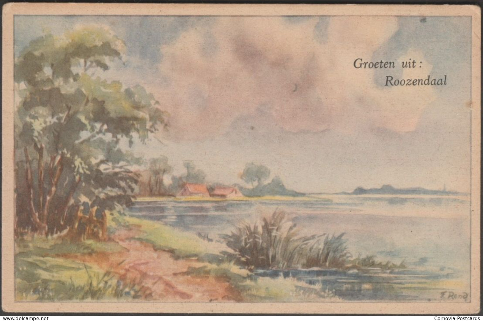 Groeten Uit Roozendaal, C.1920s - Briefkaart - Velp / Rozendaal