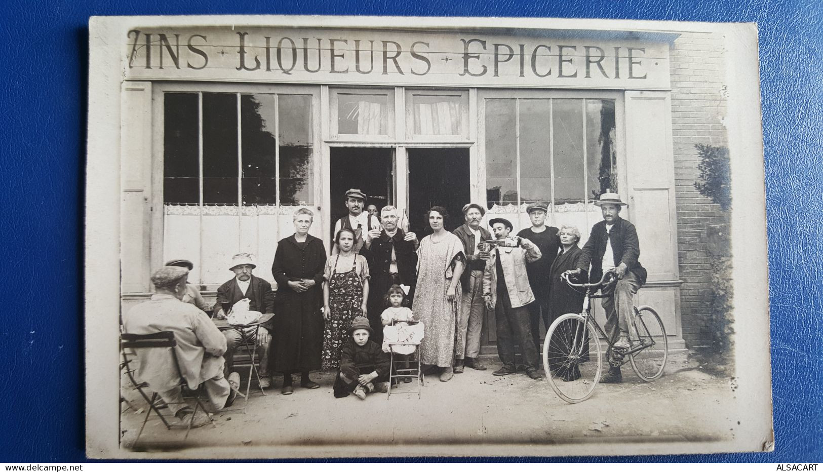 Carte Photo épicerie Liqueurs Vins - Shops