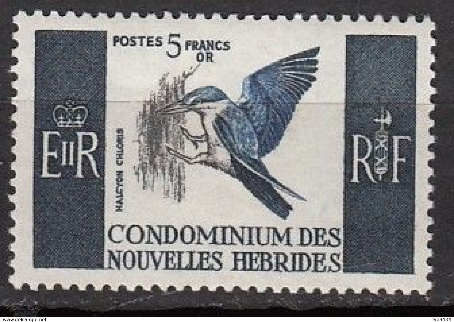 N° 255 Des Nouvelles Hébrides - X - ( E 1601 ) - Piciformes (pájaros Carpinteros)