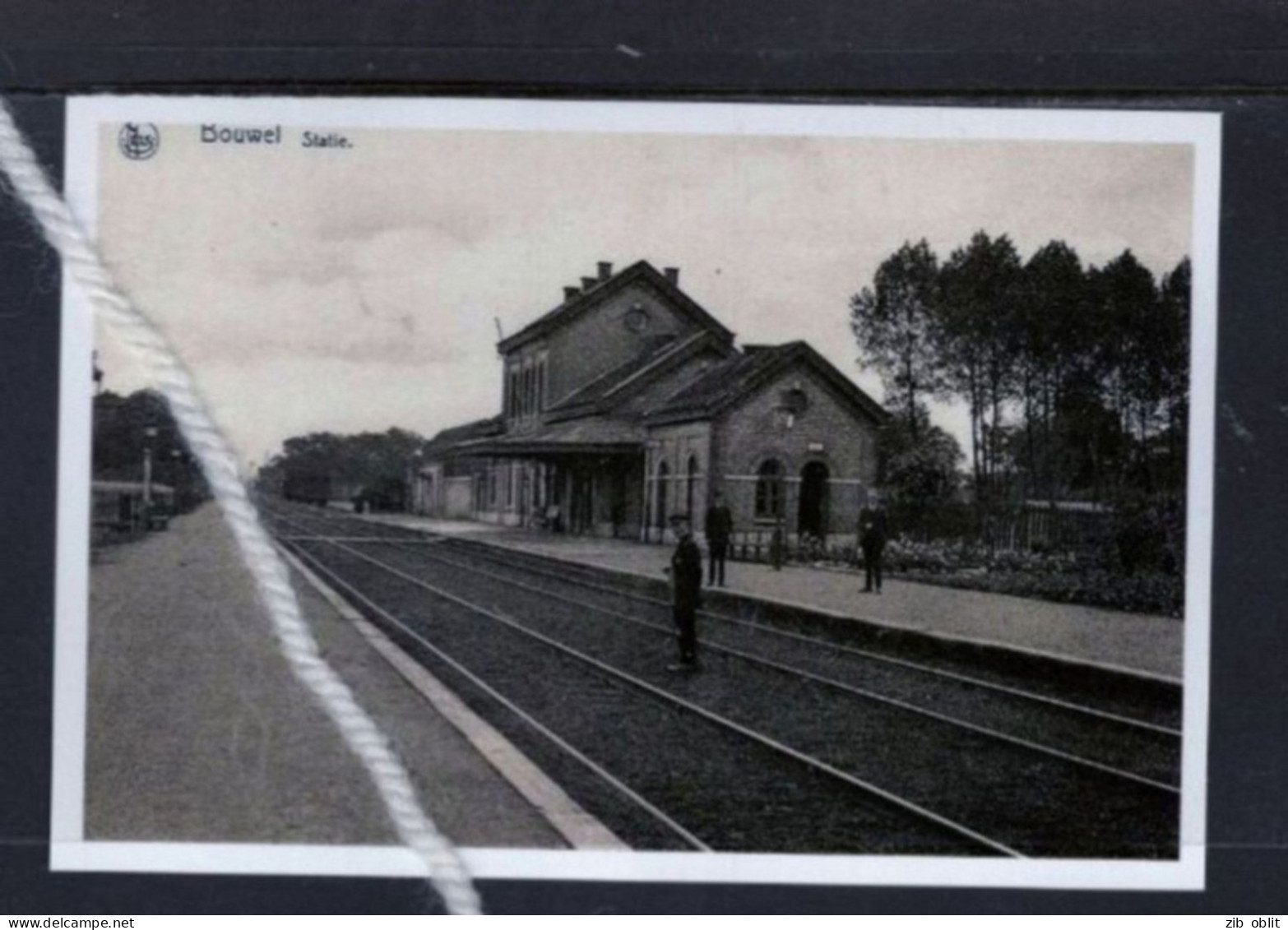 PHOTO  BOUWEL GROBBENDONK ANTWERPEN   REPRO Statie Gare - Grobbendonk