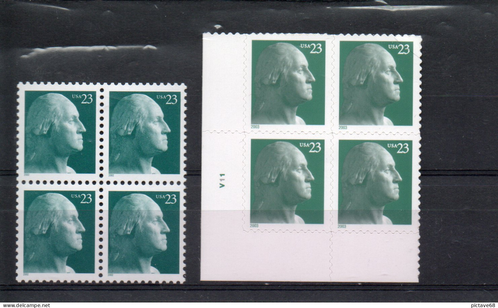 ETATS-UNIS / / N° 3359 Et 3526 En Bloc De Quatre NEUF * * - Unused Stamps