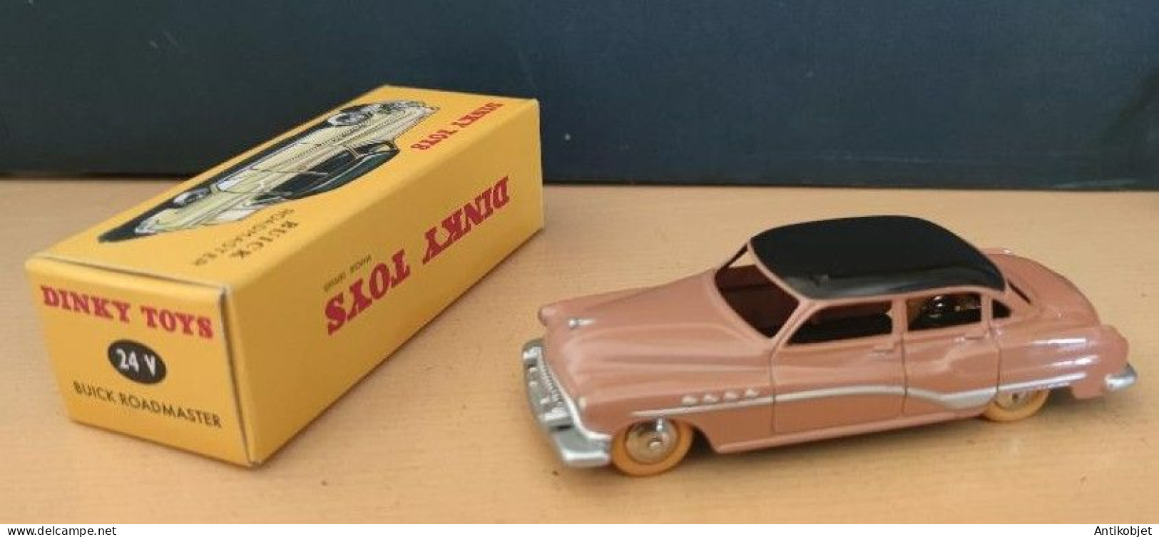 Buick Roadmaster Rose Et Noire Dinky Toys Atlas 1:43 - Dinky