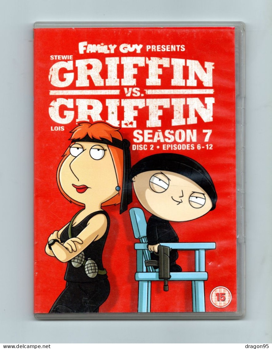DVD Stewie Griffin Vs Lois Griffin - Season 7 - épisodes 6 à 12 - Cartoni Animati