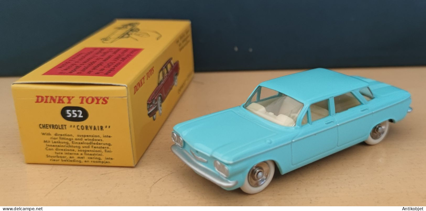 Chevrolet Corvair Bleue Dinky Toys Atlas 1:43 - Dinky