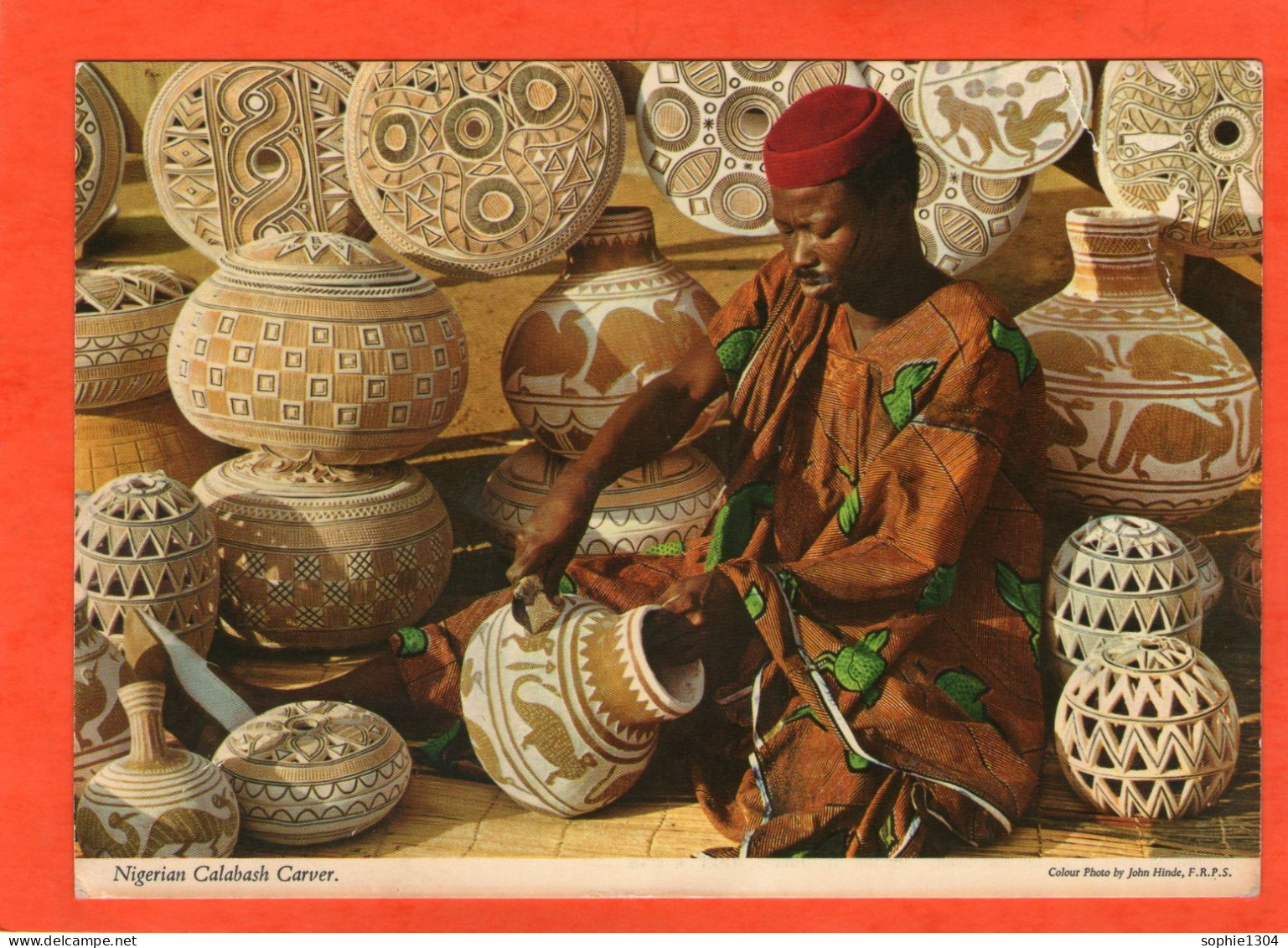 NIGERIA Calabash Carver - Nigeria