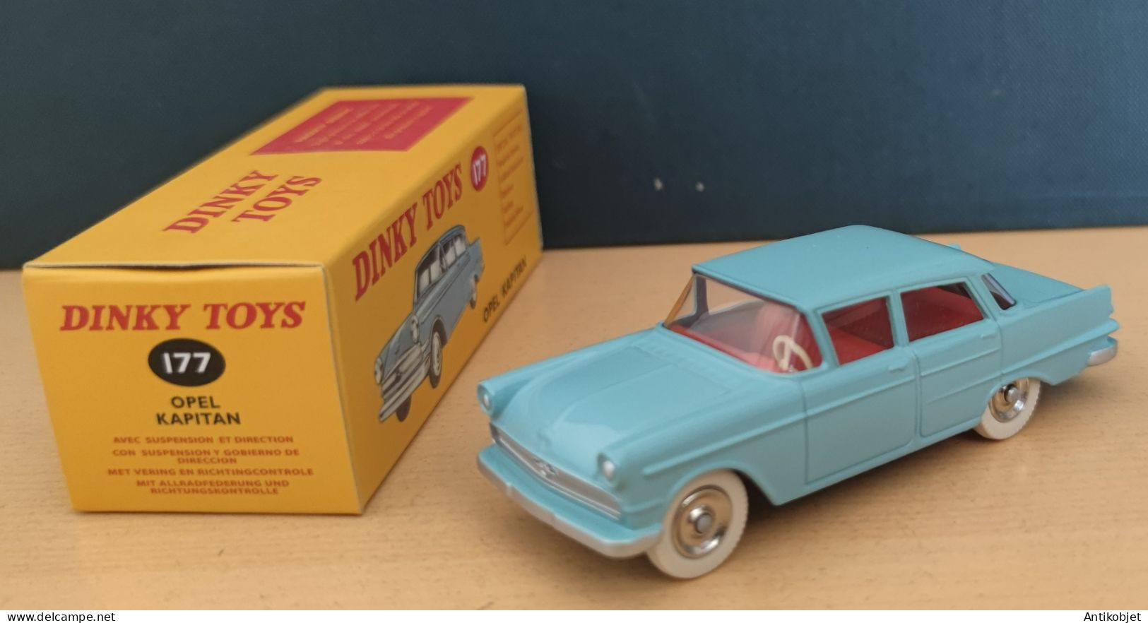 Opel Kapitan Bleue Dinky Toys Atlas 1:43 - Informatique