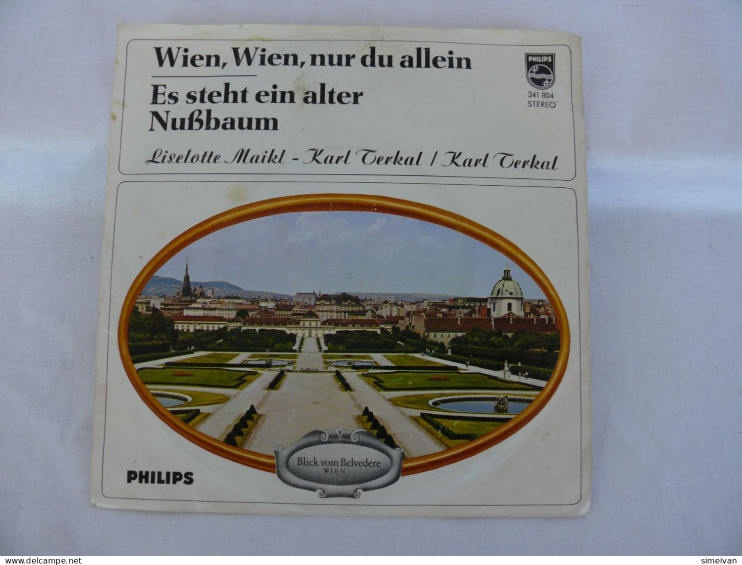 LISELOTTE MAIKL KARL TERKAL WIEN,WIEN RARE 7" VINYL 45 EP MADE IN AUSTRIA #1359 - Klassiekers