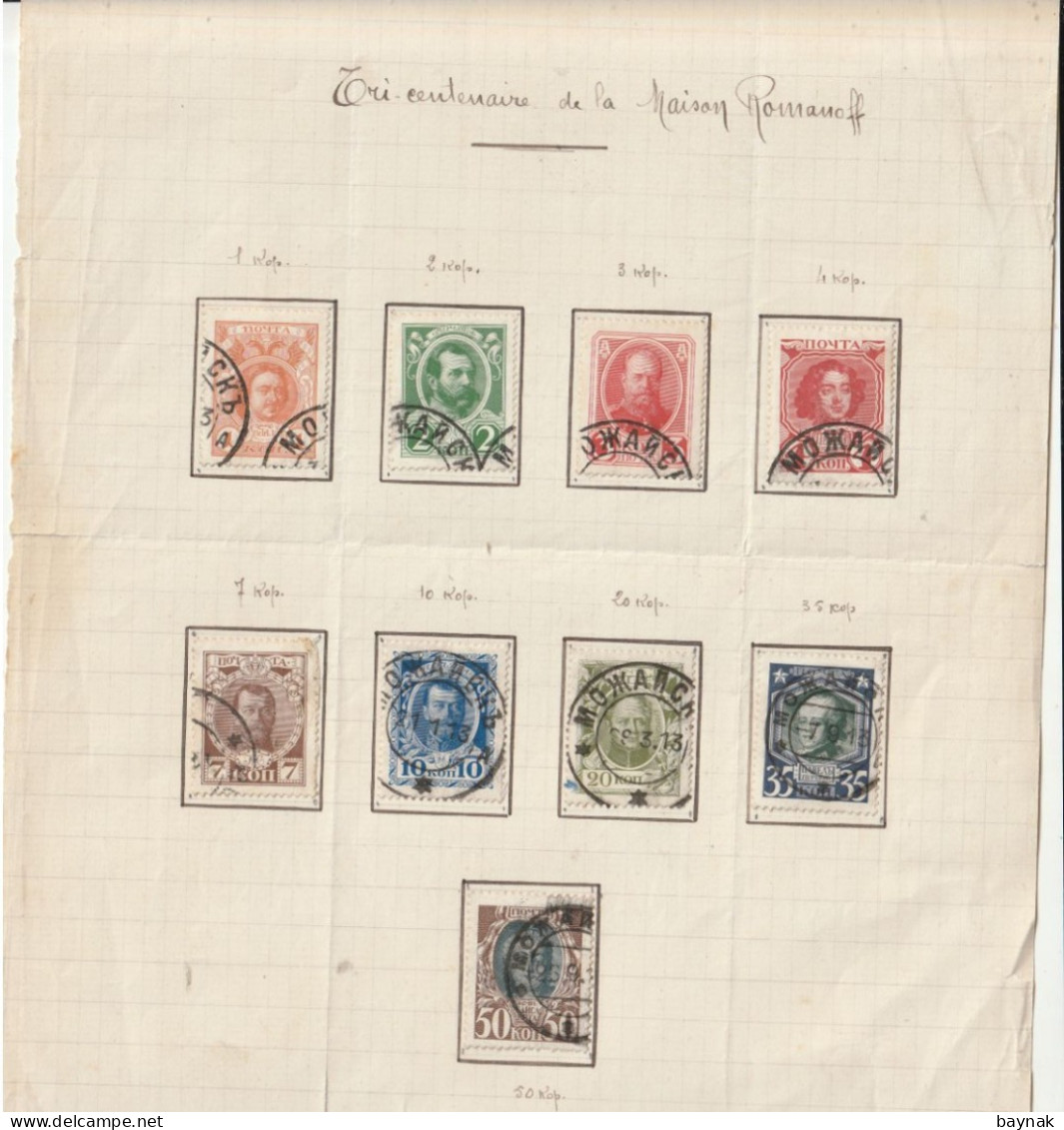 RUSSIA  --   9 X STAMP - Neufs