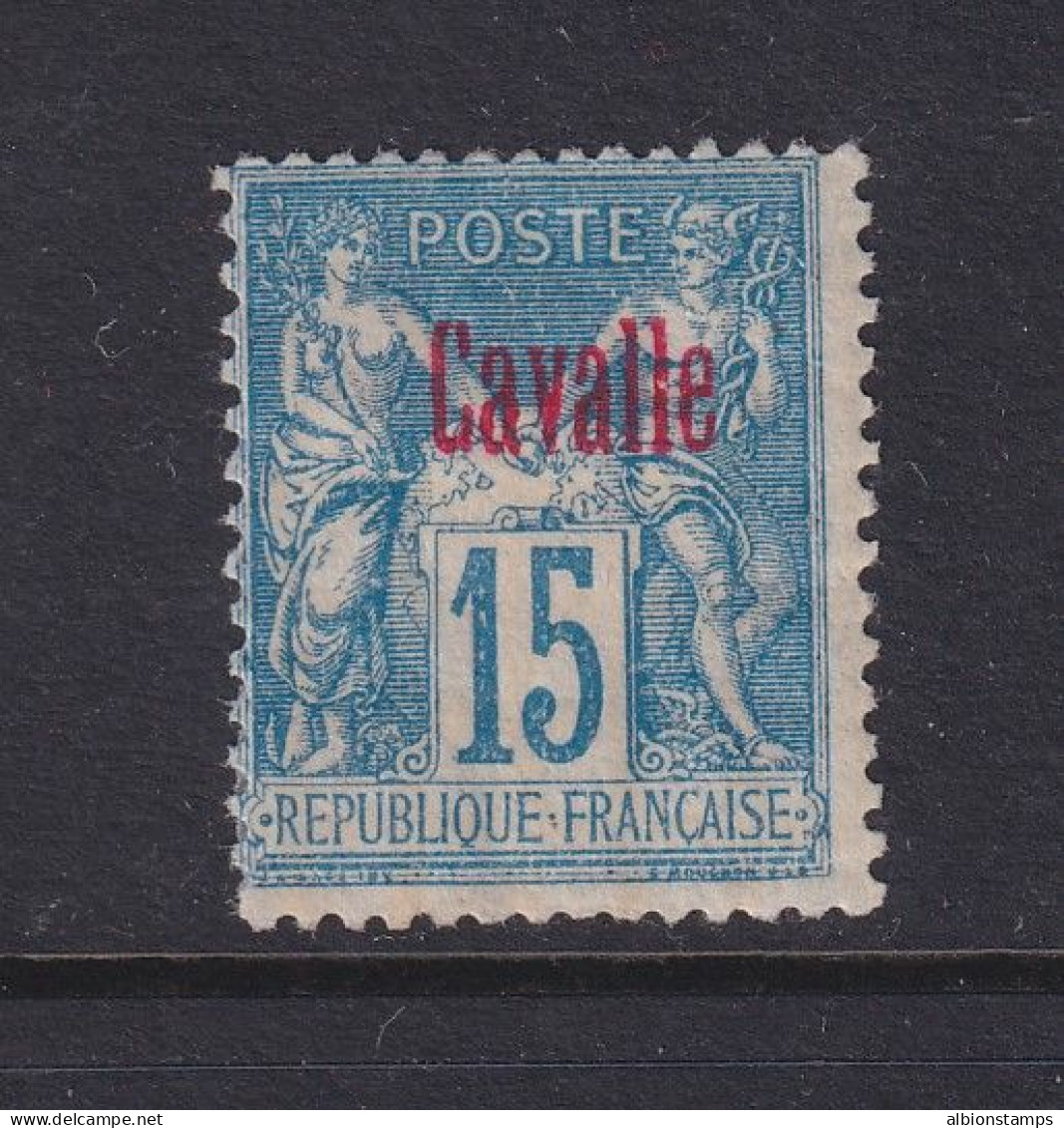 Cavalle (French Offices In Turkey), Scott 4 (Yvert 5), MHR - Unused Stamps