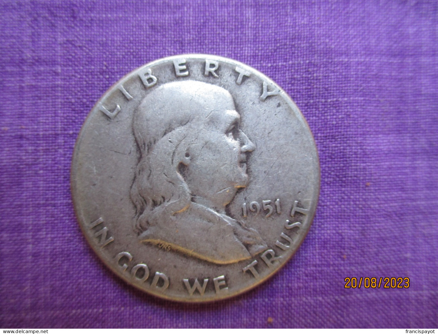 USA Half-dollar Franklin 1951 - 1948-1963: Franklin