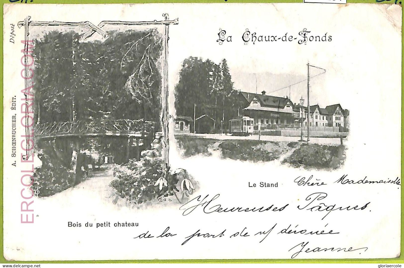 Ad4134 - SWITZERLAND Schweitz-Ansichtskarten VINTAGE POSTCARD0-Le Chaux-de-Fonds - La Chaux