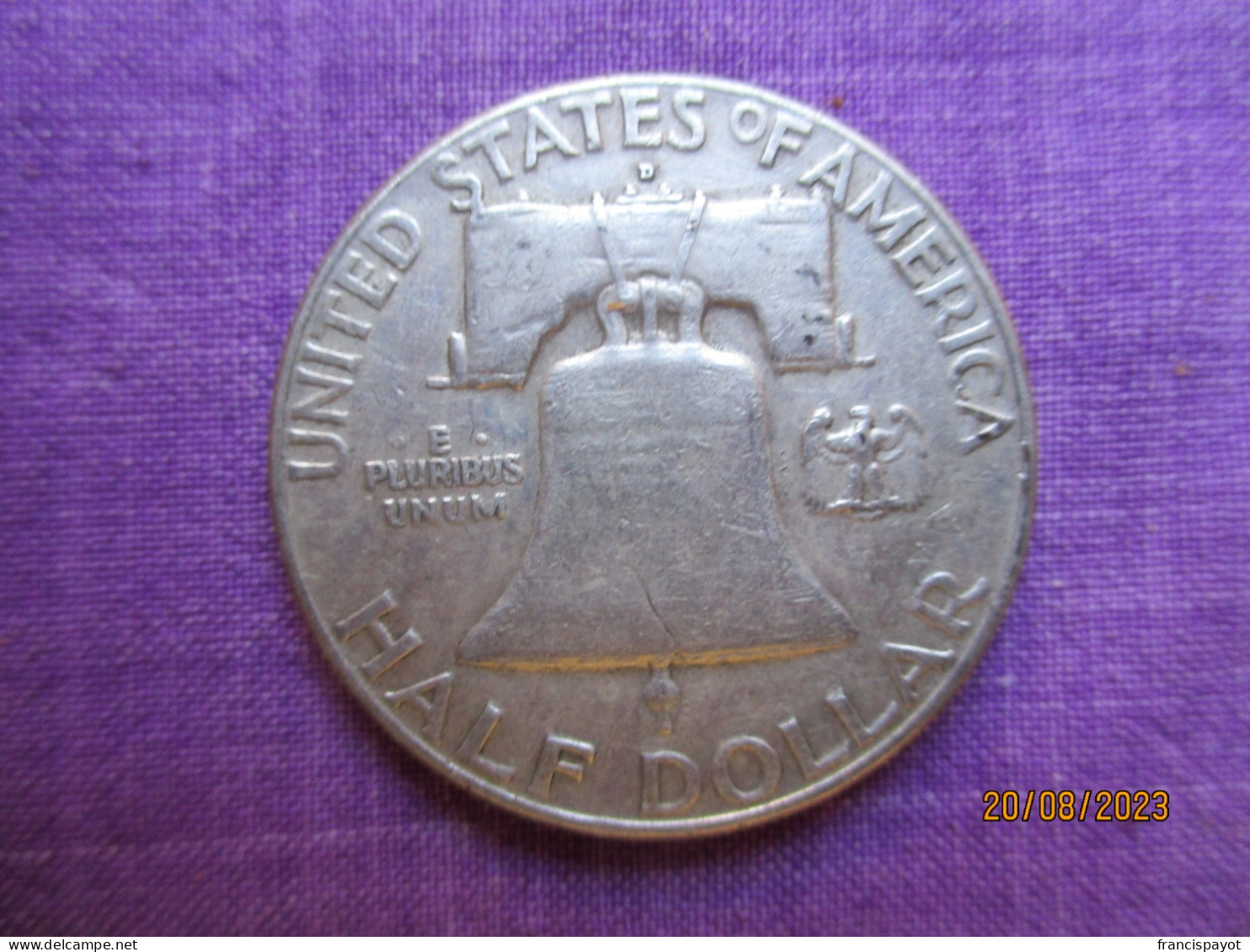 USA Half-dollar Franklin 1961 D - Belarus