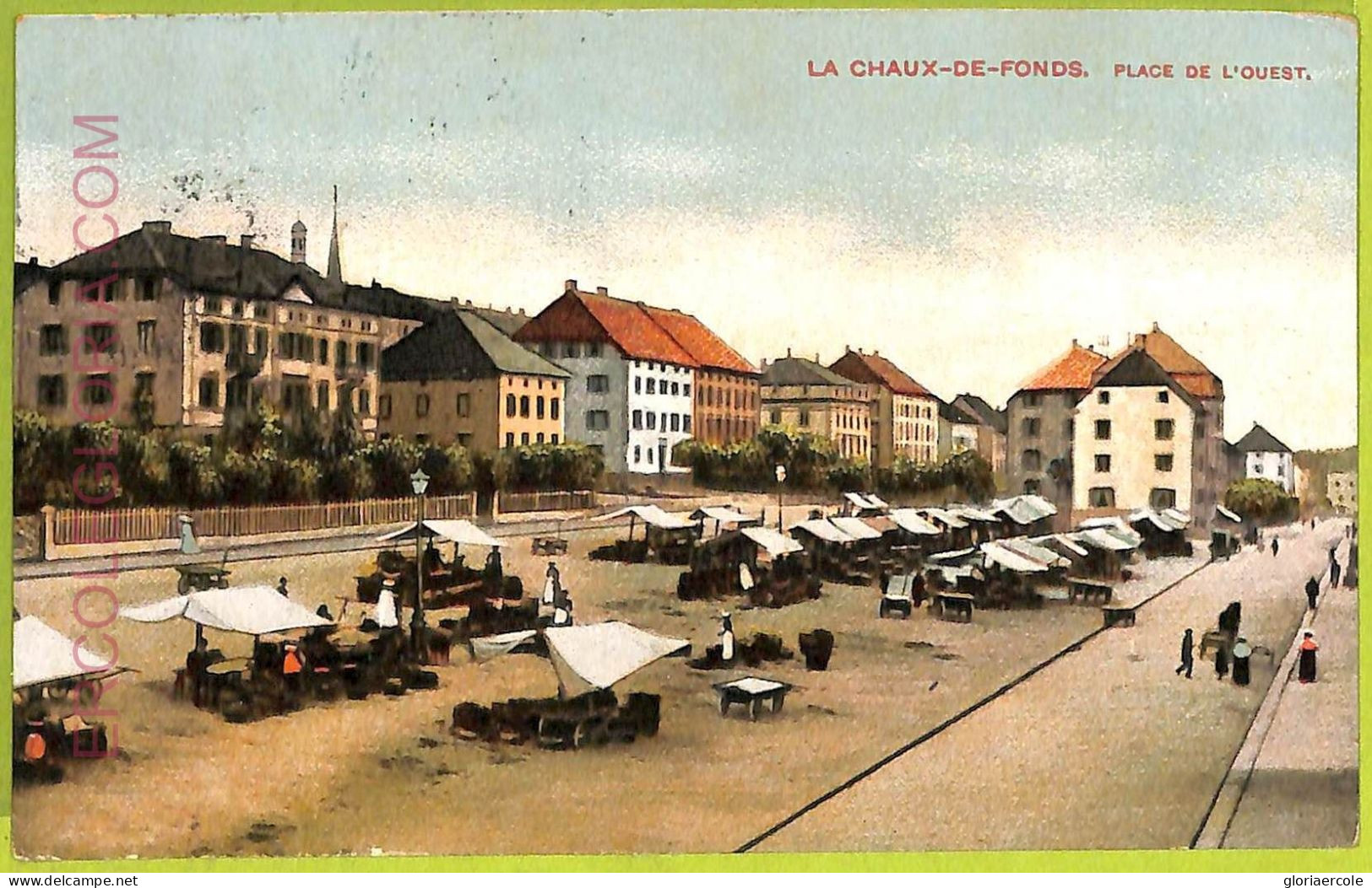 Ad4139 - SWITZERLAND - Ansichtskarten VINTAGE POSTCARD - La Chaux-de-Fonds-1916 - La Chaux