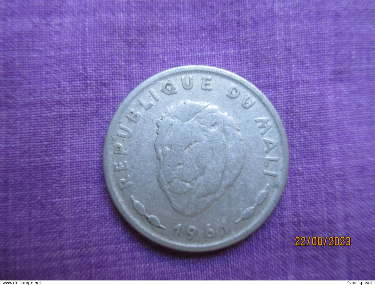 Mali: 25 Francs 1961 - Mali (1962-1984)