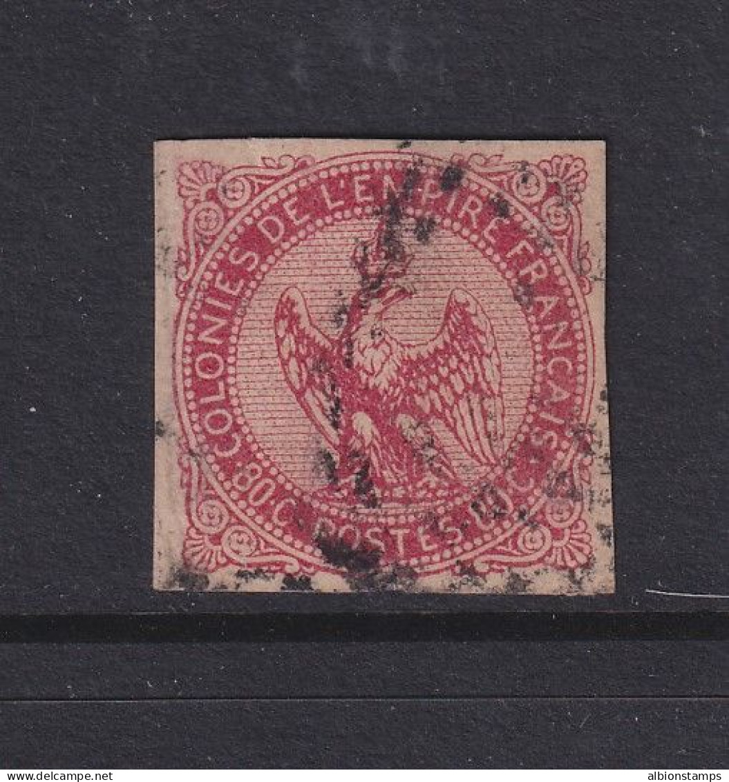 French Colonies, Scott 6 (Yvert 6), Used - Eagle And Crown