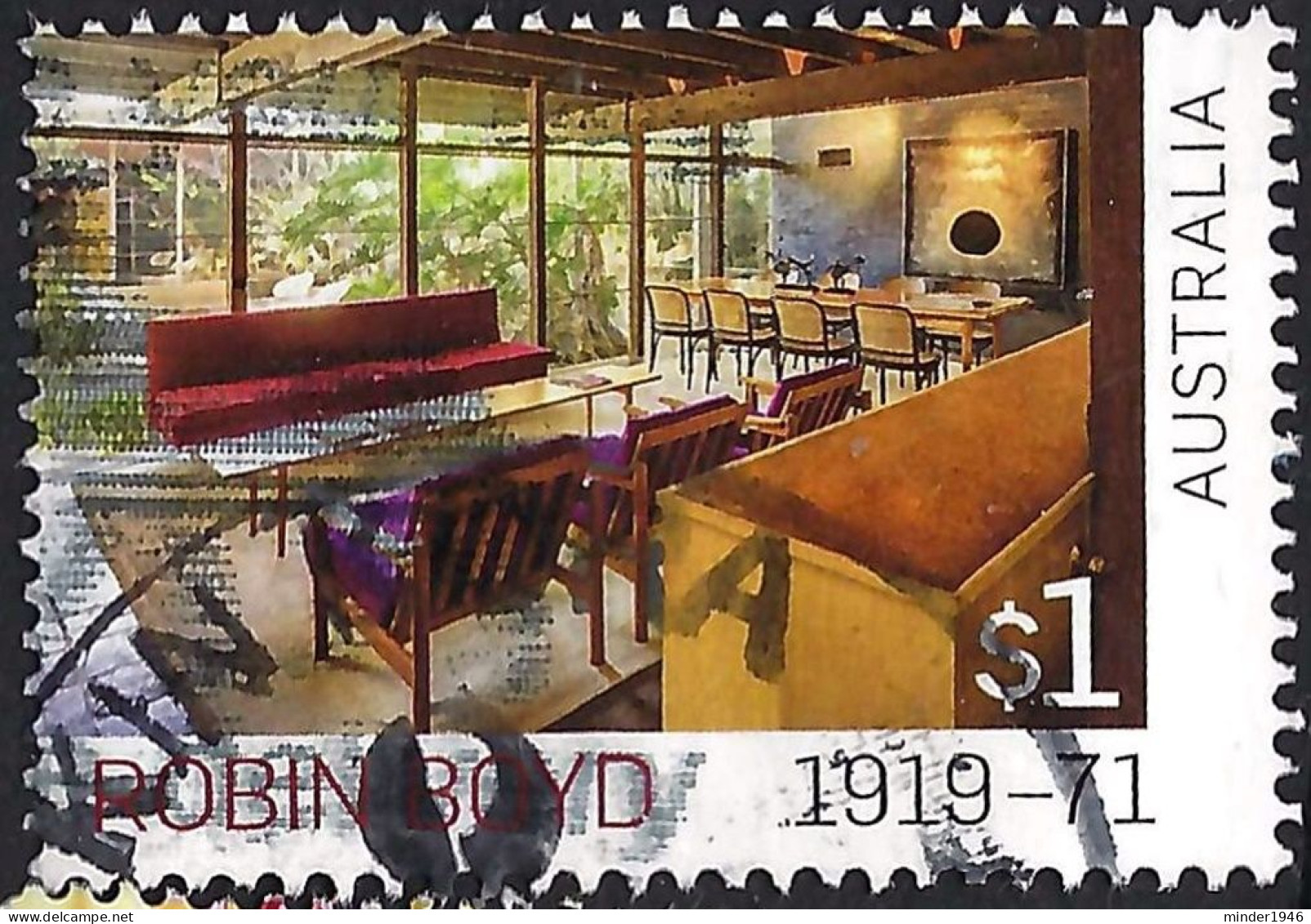 AUSTRALIA 2019 QEII $1 Multicoloured, 100th Anniversary Of The Birth Of Robin Boyd, 1919-1971 Architect FU - Used Stamps