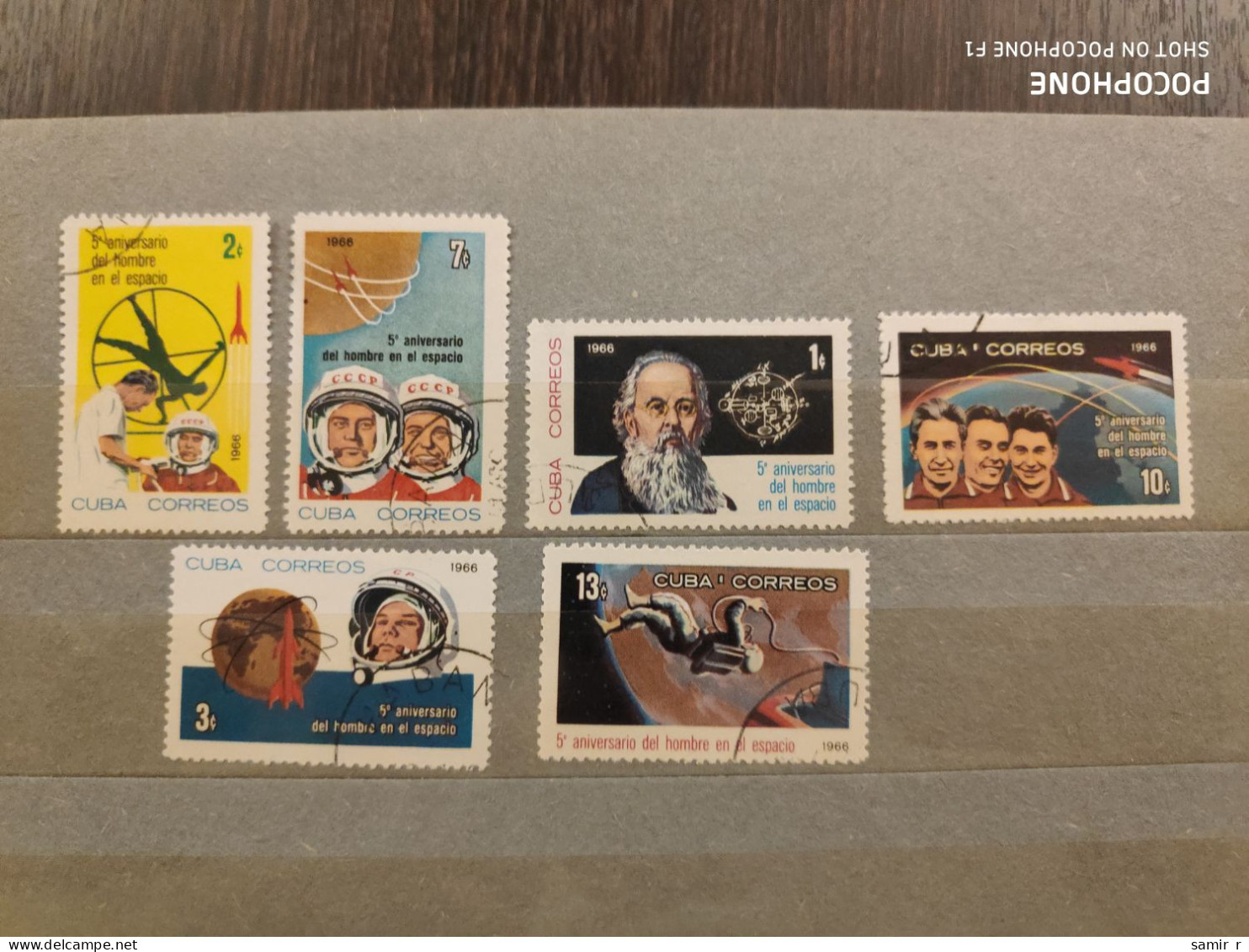 1966 Cuba	Space (F29) - Usati