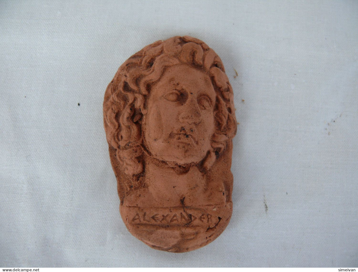 Beautiful Souvenir Alexander The Great Clay Figure #1402 - Personaggi