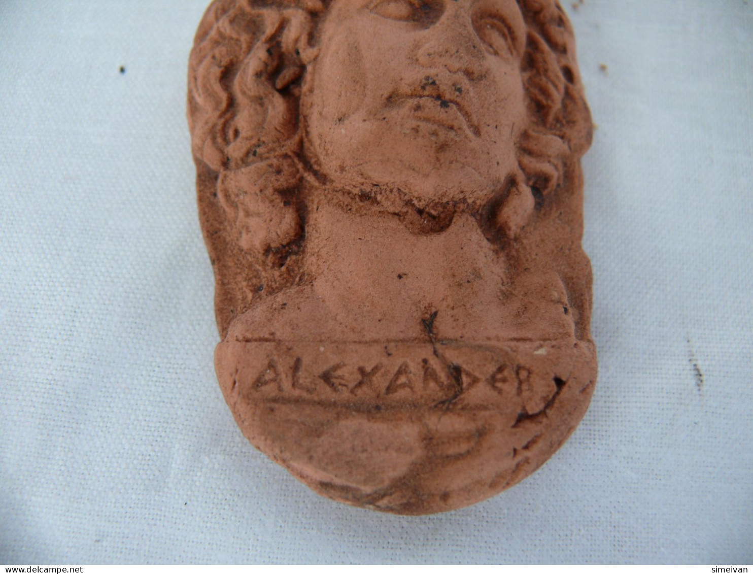 Beautiful Souvenir Alexander The Great Clay Figure #1402 - Personen