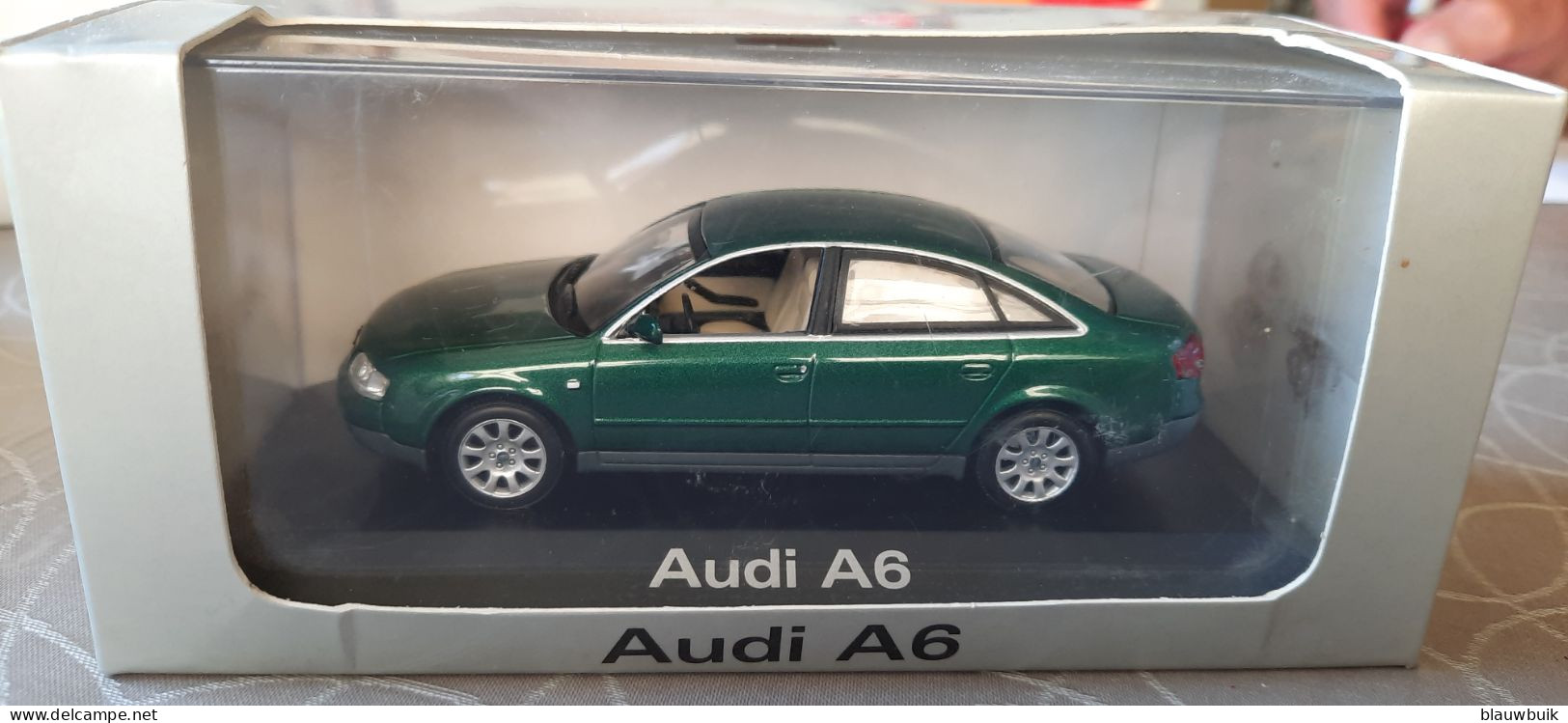 Minichamps Audi A6 (C5) Racinggroen (Audi Reclamemodel) 1:43 - Minichamps