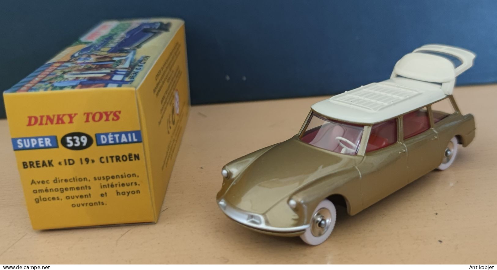 Citroen ID 19 Break Break Bronze Dinky Toys Atlas 1:43 - Computers