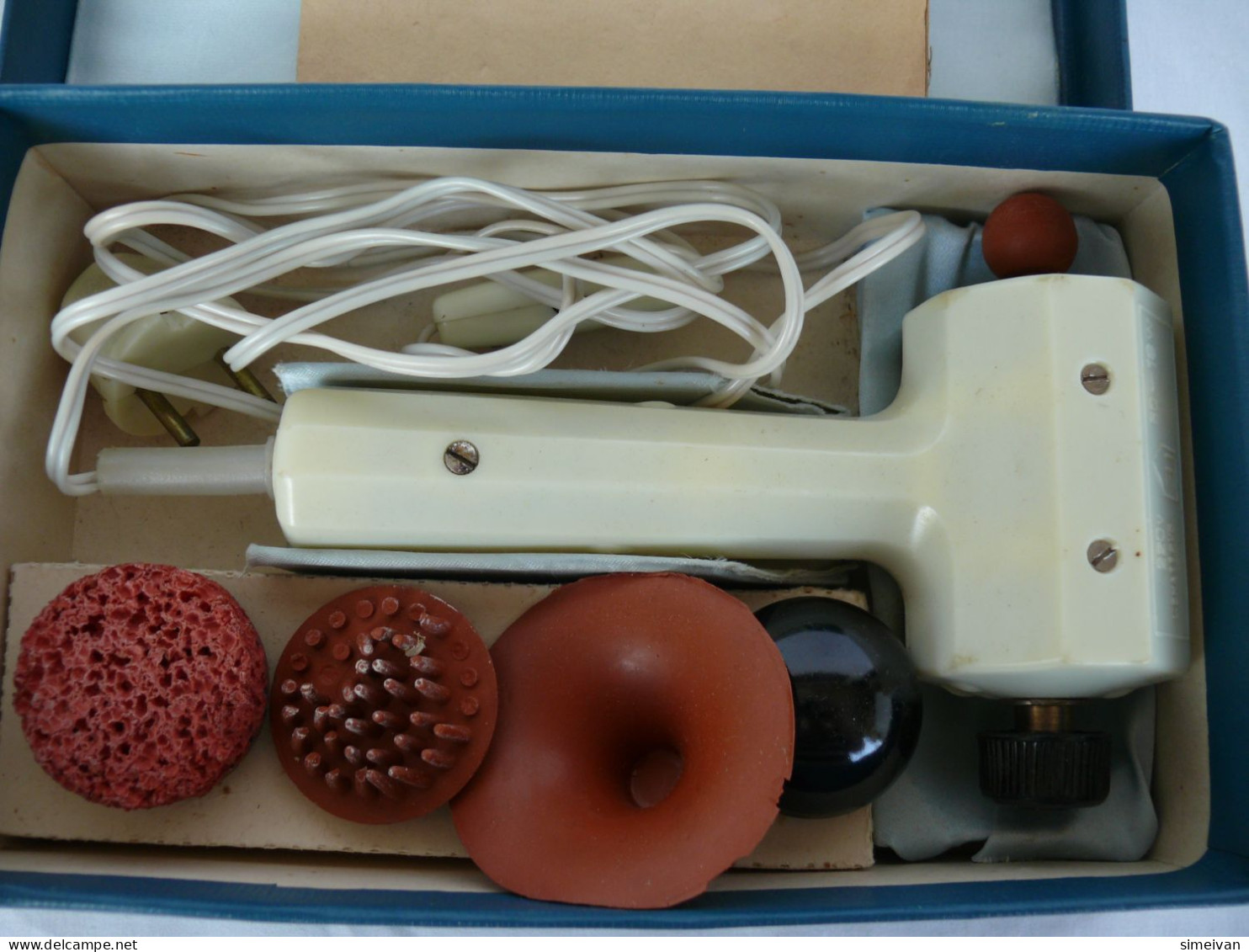 Vintage Soviet Electric Massager USSR Vibro Massage Therapy 1976 #1405 - Autres Appareils