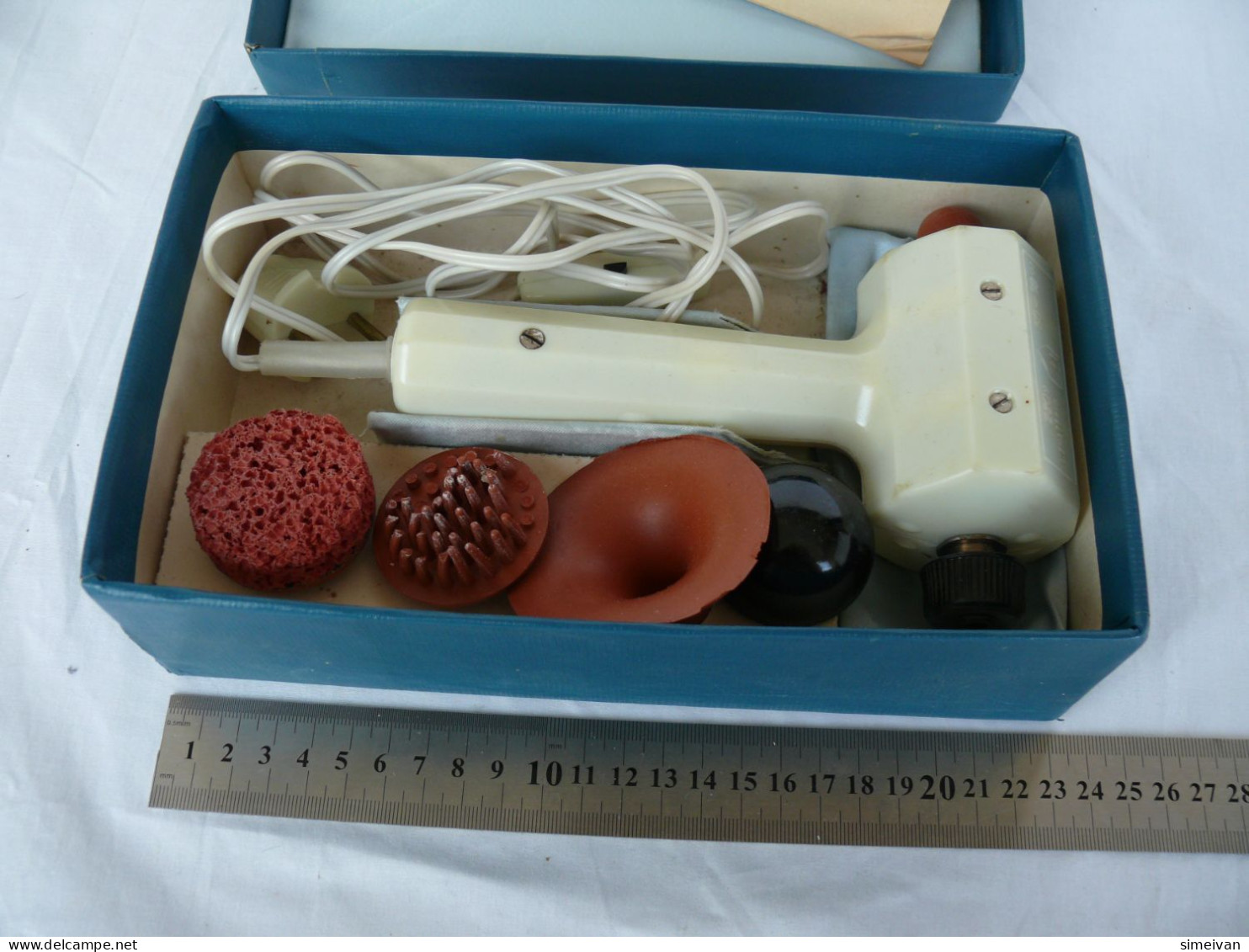 Vintage Soviet Electric massager USSR vibro massage therapy 1976 #1405